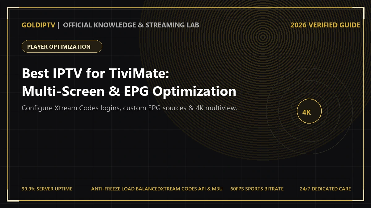 Best IPTV Providers for TiviMate – App Interface and Optimization