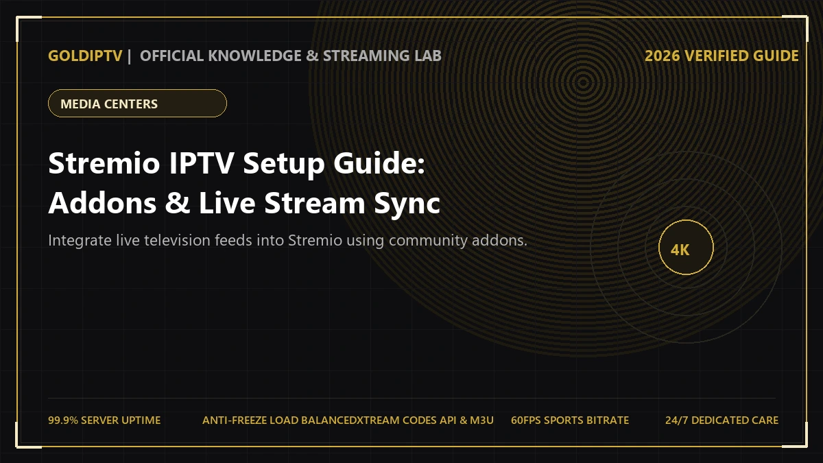 Stremio IPTV Setup Guide – Addons and Live Television Integration
